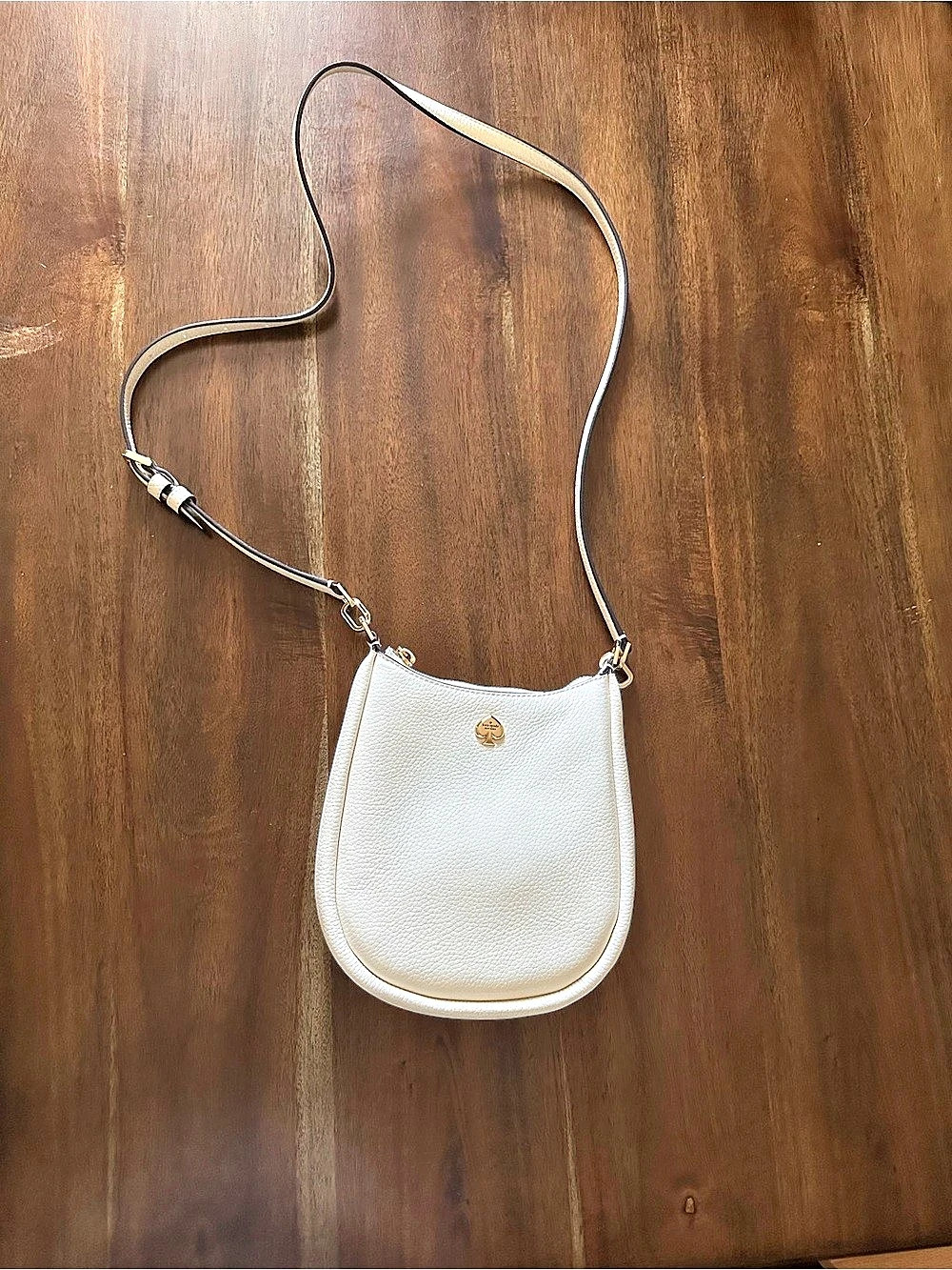 Kate Spade Kayla Small Crossbody in Meringue - like new!!